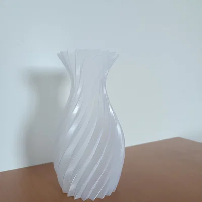 Bình Hoa 3D Xoắn Ốc Tinh Tế (Vase Mode)