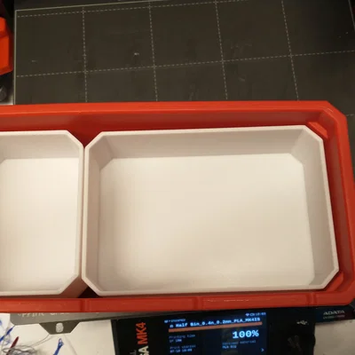Khay 1/3 nửa chiều cao cho Milwaukee Packout 8 inch container