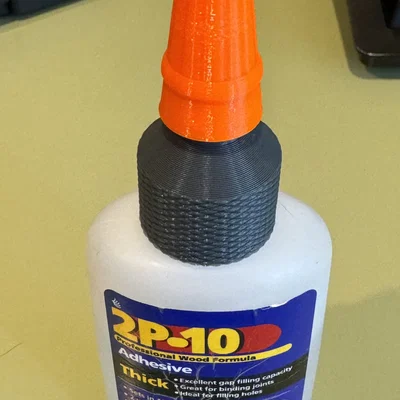 Nắp thay thế cho chai keo CA (Starbond, Titebond, 2P-10) in 3D
