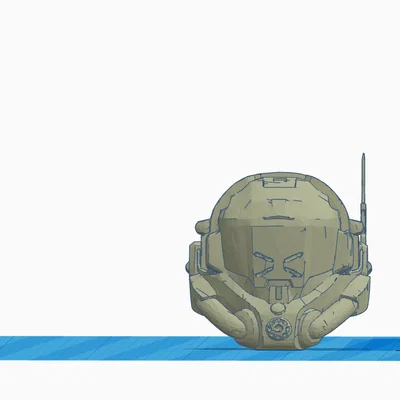 Mũ bảo hiểm Titanfall cho mô hình Dummy 13 - Phụ kiện in 3D cực ngầu