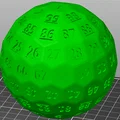 Mô hình xúc xắc D100 (100 mặt) cho game nhập vai D&D - Thumbnail 1