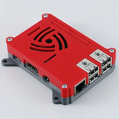 Vỏ ốp bảo vệ cho Raspberry Pi 3 - Thiết kế bền bỉ, thông thoáng