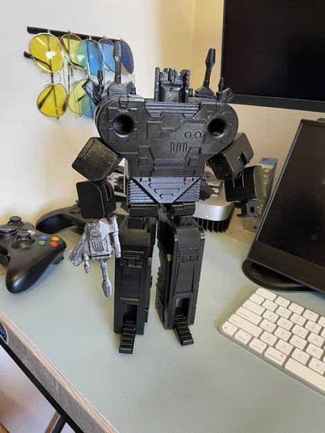 Giant Oversided Rumble Tape Transformer - Rumble/Frenzy G1 (có súng) - Image 1