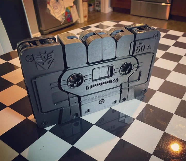 Giant Oversided Rumble Tape Transformer - Rumble/Frenzy G1 (có súng) - Image 4