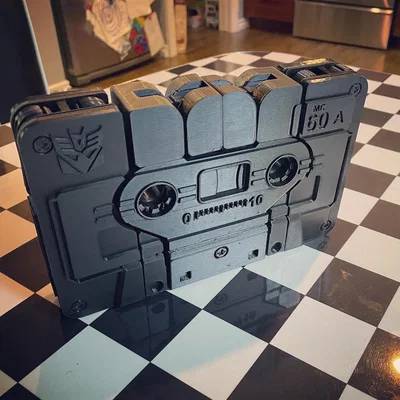 Giant Oversided Rumble Tape Transformer - Rumble/Frenzy G1 (có súng)