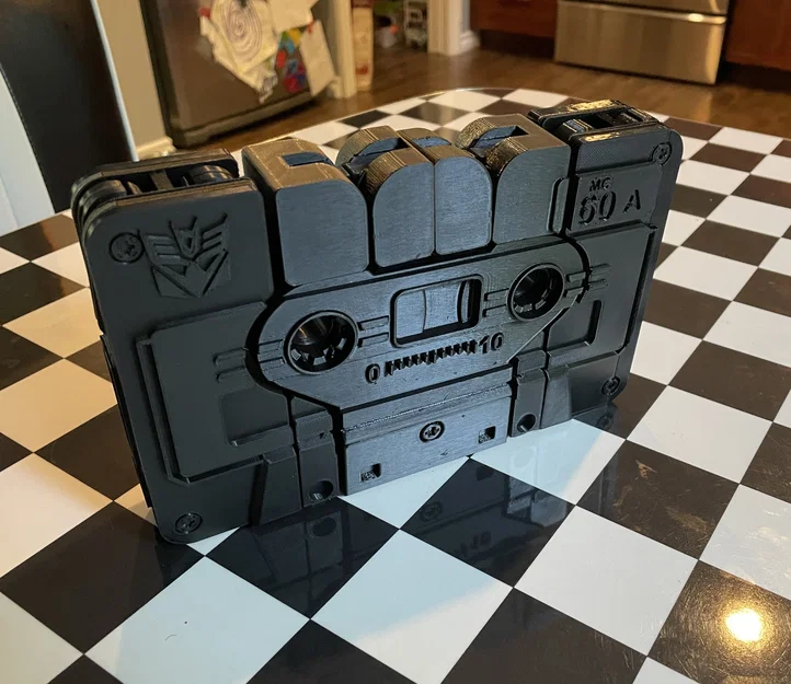 Giant Oversided Rumble Tape Transformer - Rumble/Frenzy G1 (có súng) - Image 6