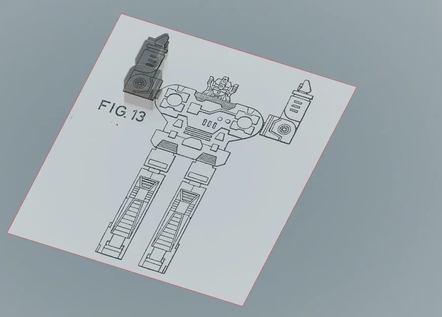 Giant Oversided Rumble Tape Transformer - Rumble/Frenzy G1 (có súng) - Image 7