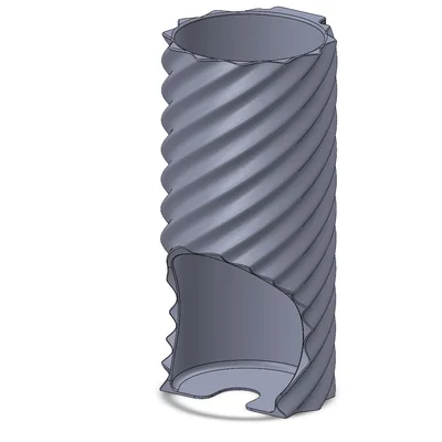 Giá đỡ giấy vệ sinh 3 cuộn thiết kế xoắn ốc độc đáo