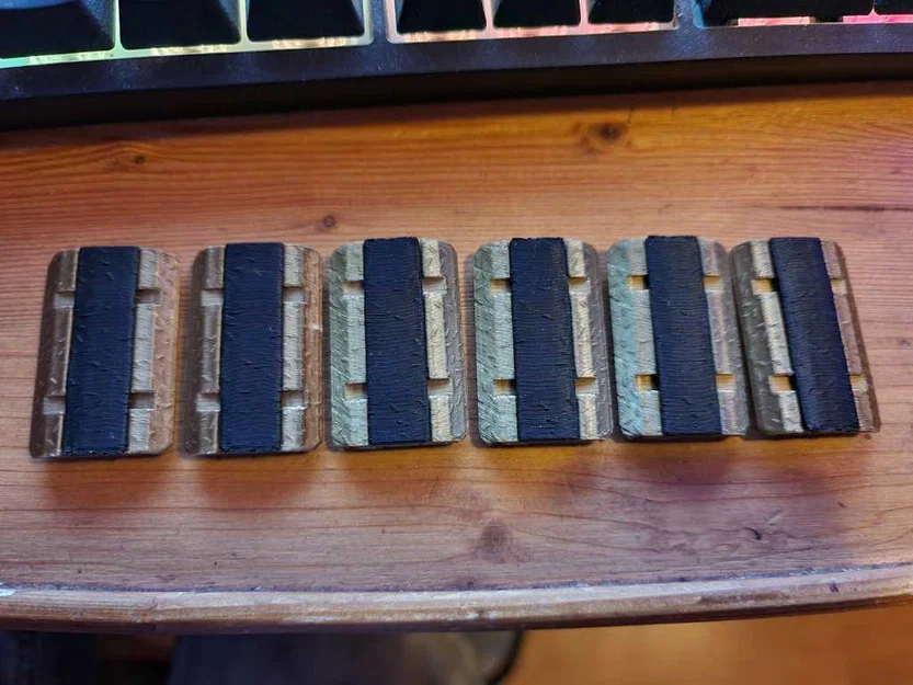 Ốp rail Magpul Type 2 (M-lok) in 3D - Image 2