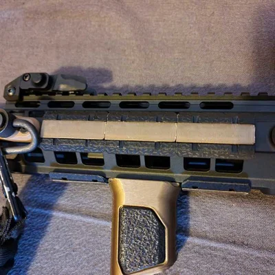 Ốp rail Magpul Type 2 (M-lok) in 3D