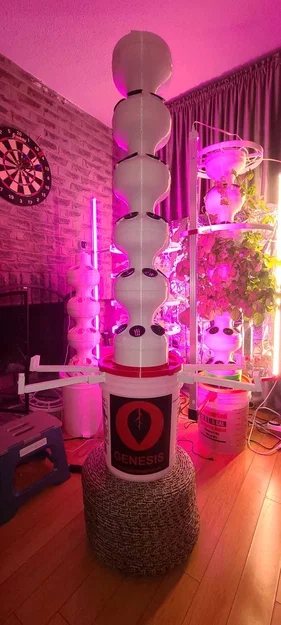 Trụ thủy canh farmstand tốt nhất (tower) – Genesis - Image 2