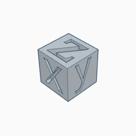 Khối lập phương 20x20x20mm Calibration Cube cho máy in 3D - Image 1