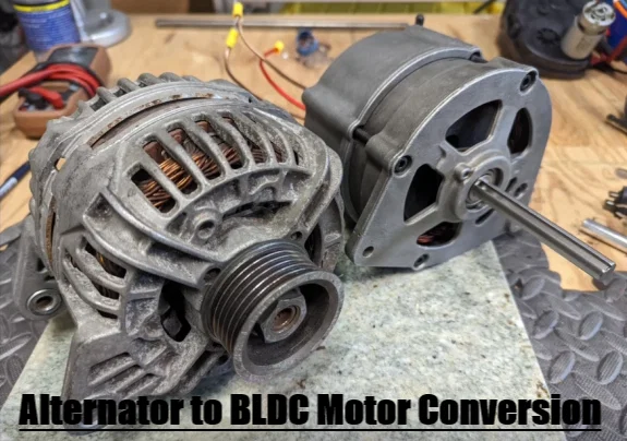 Altermotor: Chuyển đổi Alternator thành motor BLDC (PMSM) - Image 4