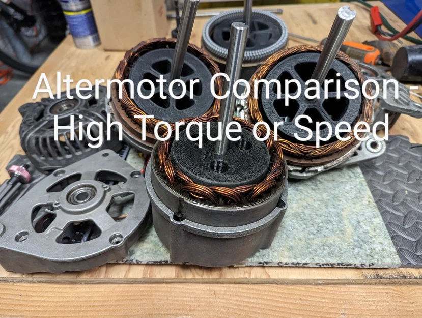 Altermotor: Chuyển đổi Alternator thành motor BLDC (PMSM) - Image 5