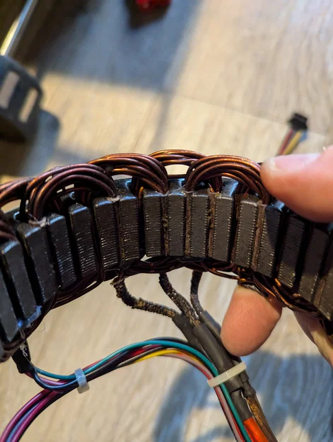 Altermotor: Chuyển đổi Alternator thành motor BLDC (PMSM) - Image 10