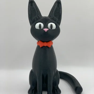 Mô hình chú mèo đen multicolor đáng yêu in 3D