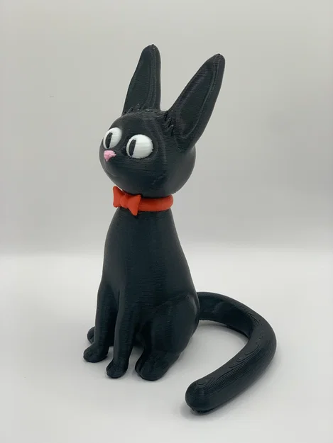 Mô hình chú mèo đen multicolor đáng yêu in 3D - Image 3