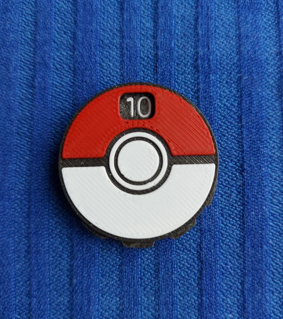 REMIX: Bộ đếm sát thương Pokemon TCG dạng bánh xe bấm click - Image 1