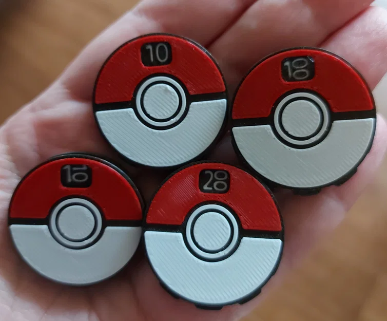 REMIX: Bộ đếm sát thương Pokemon TCG dạng bánh xe bấm click - Image 3