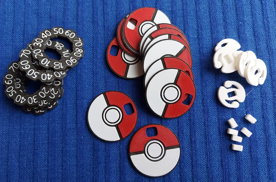 REMIX: Bộ đếm sát thương Pokemon TCG dạng bánh xe bấm click - Image 4