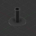 Giá treo cuộn nhựa in 3D gắn tường tiện lợi - Thumbnail 1