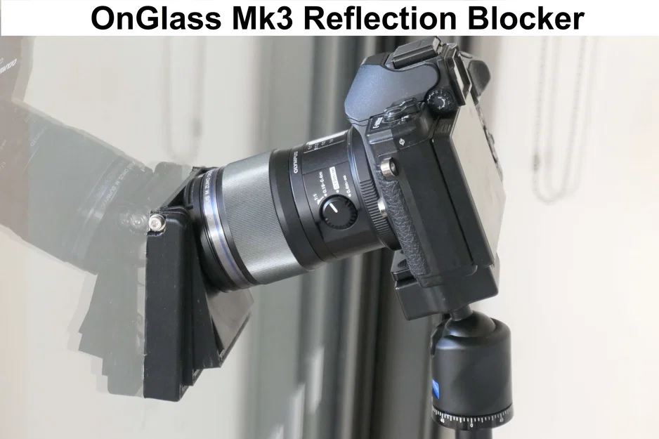Reflection Blocker (OnGlass Mk3) – Chặn phản xạ khi chụp qua kính - Image 1