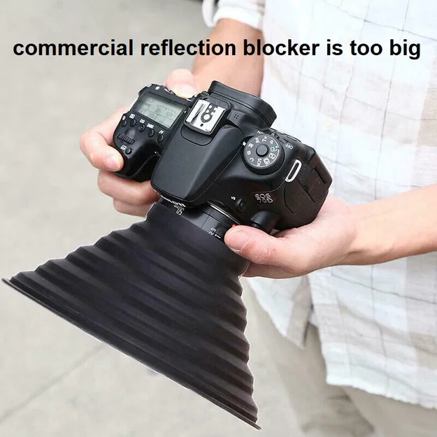 Reflection Blocker (OnGlass Mk3) – Chặn phản xạ khi chụp qua kính - Image 4