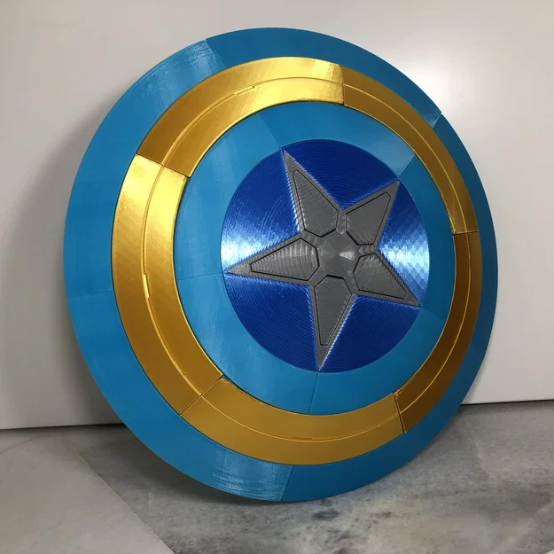 Khiên Captain America (Captain America's Shield) – mẫu 3D - Image 1
