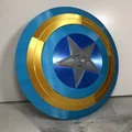 Khiên Captain America (Captain America's Shield) – mẫu 3D - Thumbnail 1