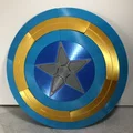 Khiên Captain America (Captain America's Shield) – mẫu 3D - Thumbnail 2