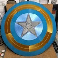 Khiên Captain America (Captain America's Shield) – mẫu 3D - Thumbnail 3