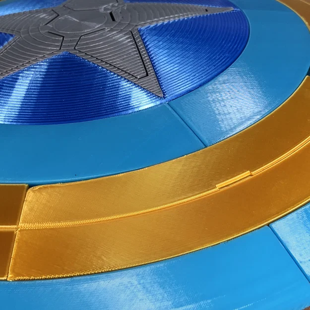Khiên Captain America (Captain America's Shield) – mẫu 3D - Image 4