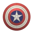 Khiên Captain America (Captain America's Shield) – mẫu 3D - Thumbnail 10