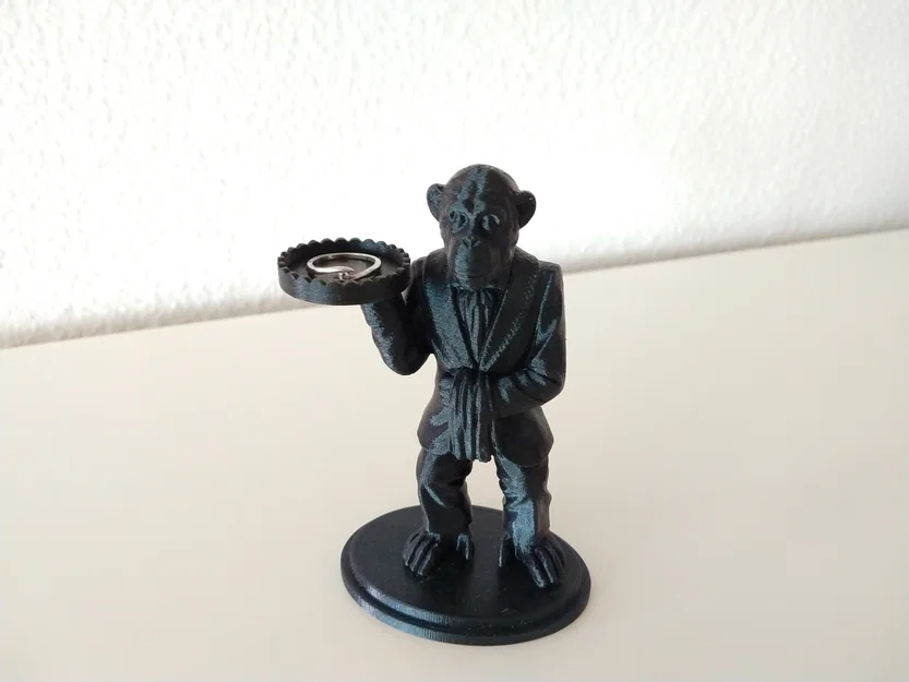 Monkey Ring Butler (Khỉ bưng khay đựng nhẫn) - Bản remix - Image 6