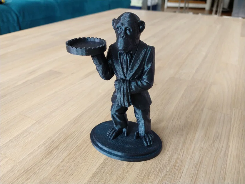 Monkey Ring Butler (Khỉ bưng khay đựng nhẫn) - Bản remix - Image 8