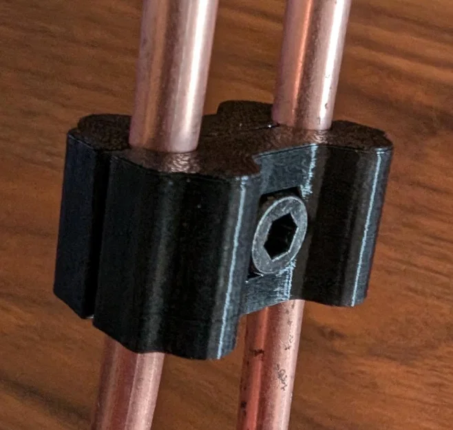 Kẹp Ống Phanh Đôi 3/16 (3/16 Dual Brake Line Clamp) - Image 1