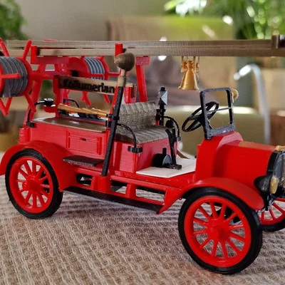 Mô hình in 3D xe chữa cháy cổ Ford TT 1926 siêu chi tiết