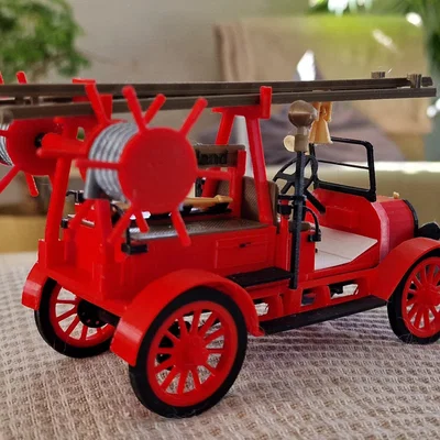Mô hình in 3D xe chữa cháy cổ Ford TT 1926 siêu chi tiết