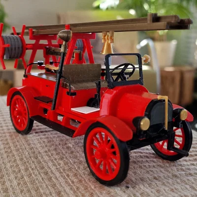 Mô hình in 3D xe chữa cháy cổ Ford TT 1926 siêu chi tiết