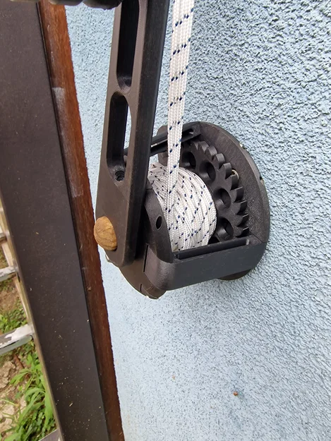 Tời quay tay cho dây 6mm - Image 6