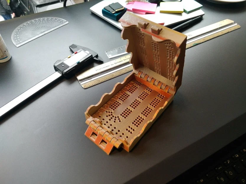 Bàn Cribbage Du Lịch (Travel Cribbage Board) - Image 1