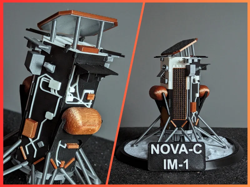 Mô hình in 3D NOVA-C (IM-1) tỉ lệ 1:32 - Image 1