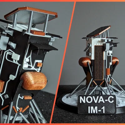 Mô hình in 3D NOVA-C (IM-1) tỉ lệ 1:32