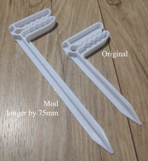 Kẹp khăn biển – bản mod spike dài hơn (Beach Towel Clip longer mod) - Image 1