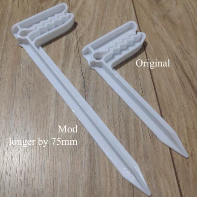 Kẹp khăn biển – bản mod spike dài hơn (Beach Towel Clip longer mod)
