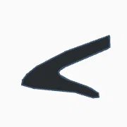 Mô hình trang trí treo tường xe đua Mercedes AMG F1 (3D Silhouette)