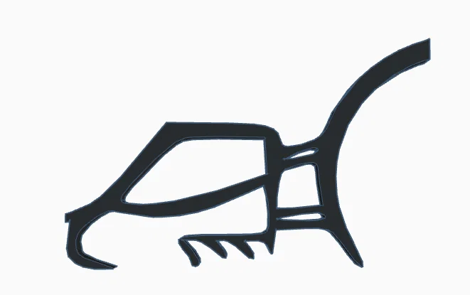 Mô hình trang trí treo tường xe đua Mercedes AMG F1 (3D Silhouette) - Image 3