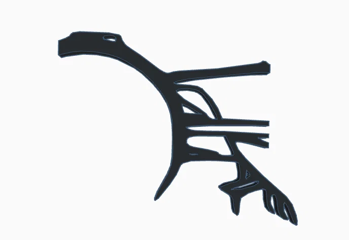 Mô hình trang trí treo tường xe đua Mercedes AMG F1 (3D Silhouette) - Image 4