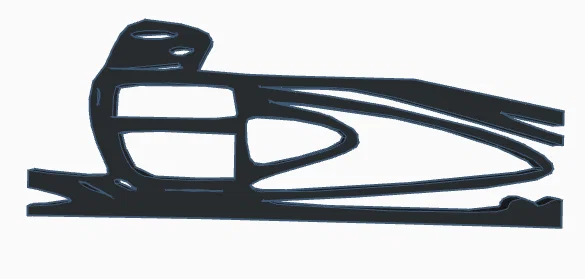 Mô hình trang trí treo tường xe đua Mercedes AMG F1 (3D Silhouette) - Image 7