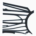 Mô hình trang trí treo tường xe đua Mercedes AMG F1 (3D Silhouette) - Thumbnail 8